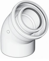 Odkouření kondenzační Brilon 52102214 - koleno koaxiální DN125/80 x 45°